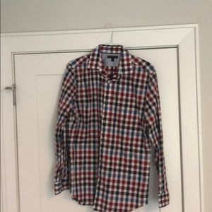 Large slim fit banana republic dress button down